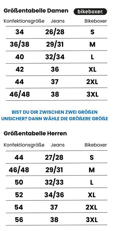 Größentabelle